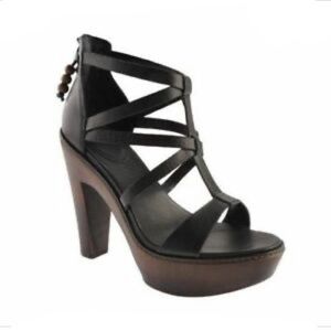 UGG ‘Salina’ Strappy Leather Wood Platform…